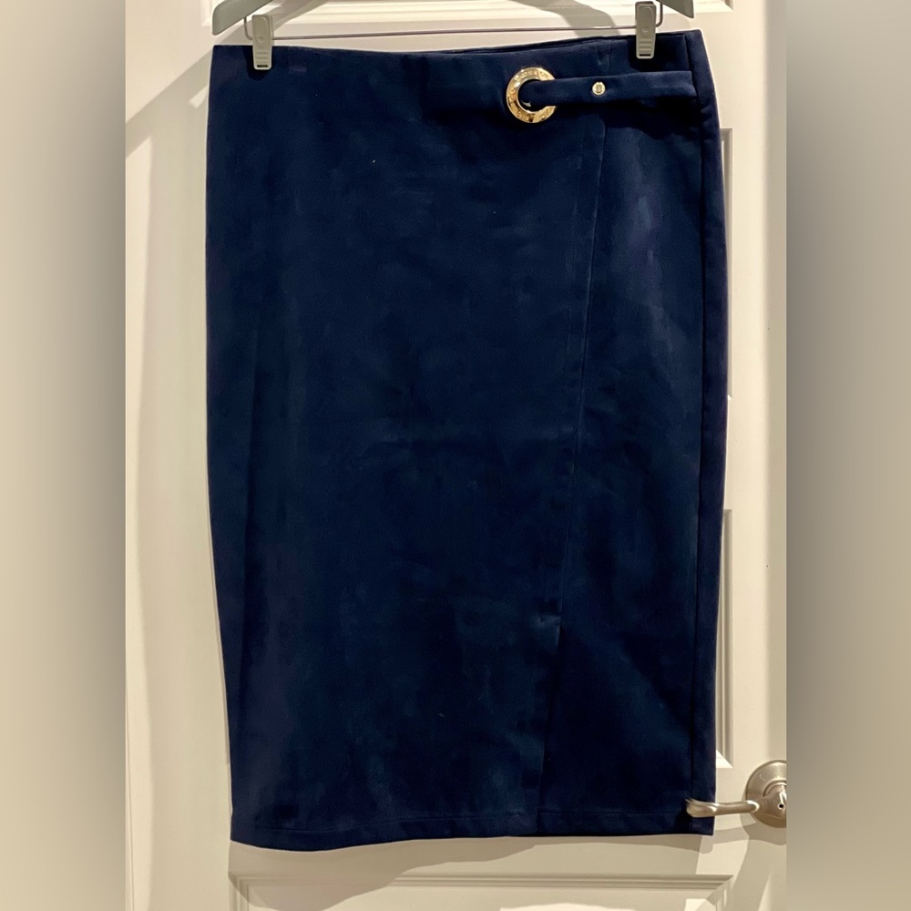 Marc New York Wrap Style Midi Skirt